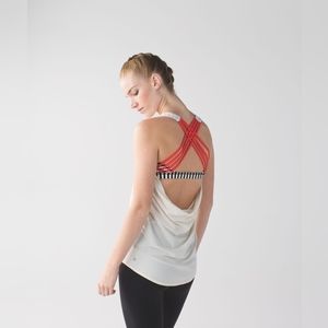 { Lululemon } Wild Tank Stripe 2 in 1